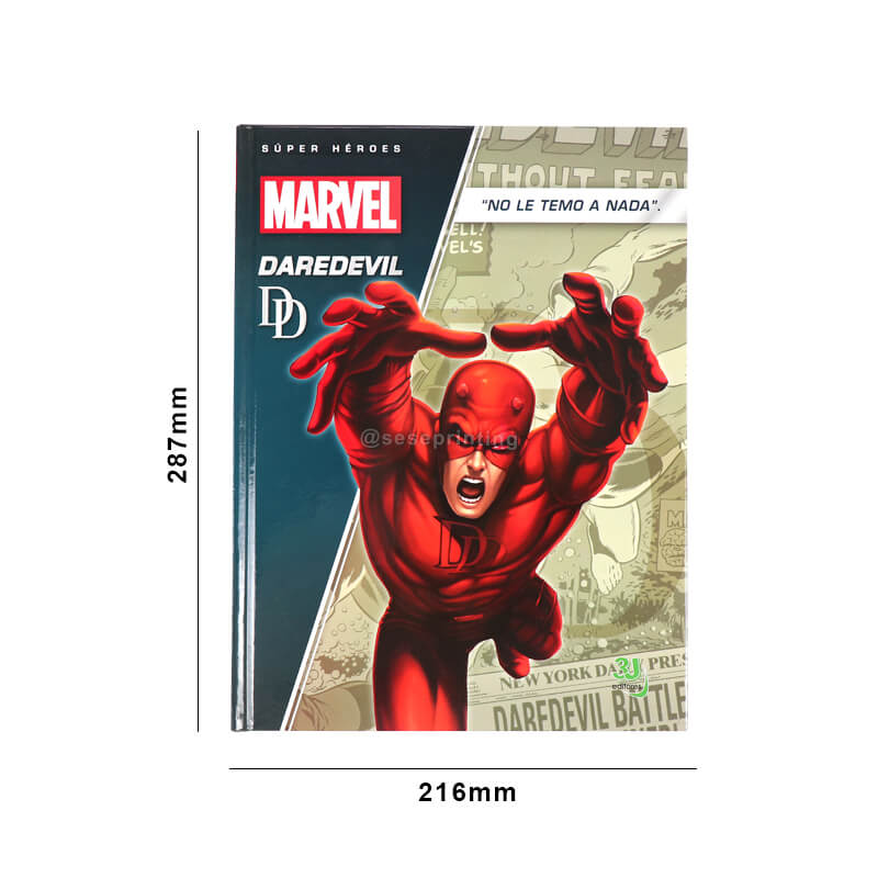 Custom Hardcover Children's Story Book Printing Kids Comic Book 6