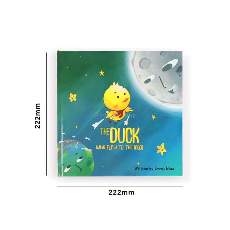 Custom Kid Picture Books Printed Glossy Hardcover Children's Book 6