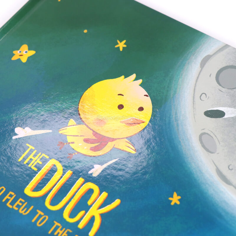 Custom Kid Picture Books Printed Glossy Hardcover Children's Book 8