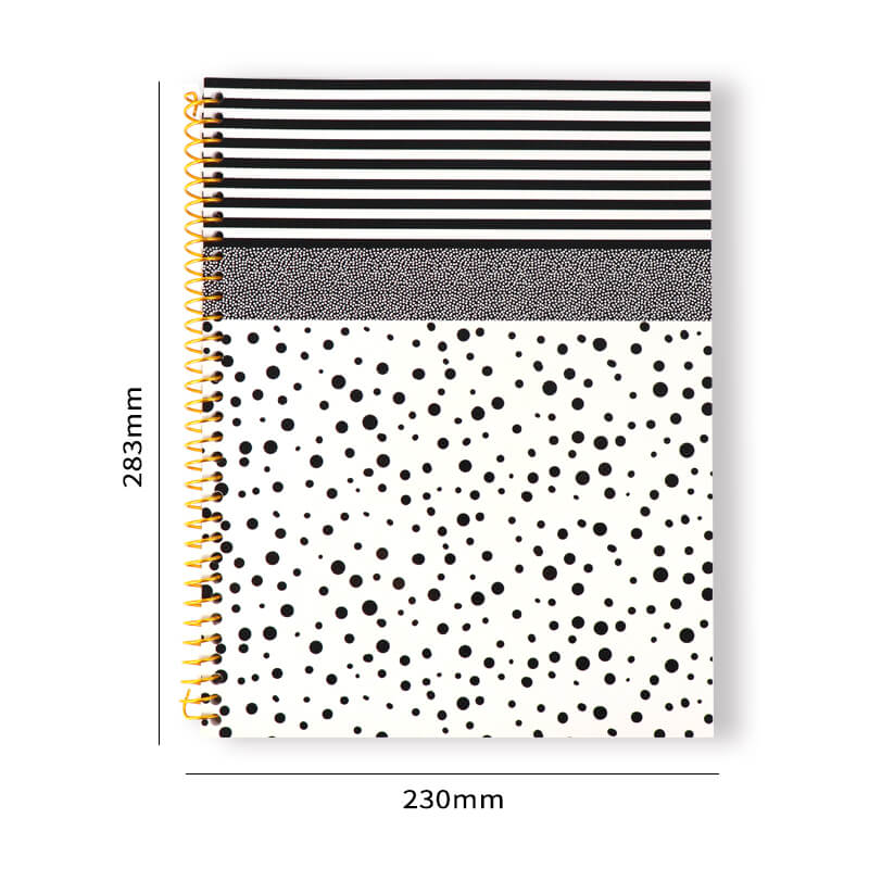 Personalized Softcover Spiral Monthly Budget Planner Printing 6