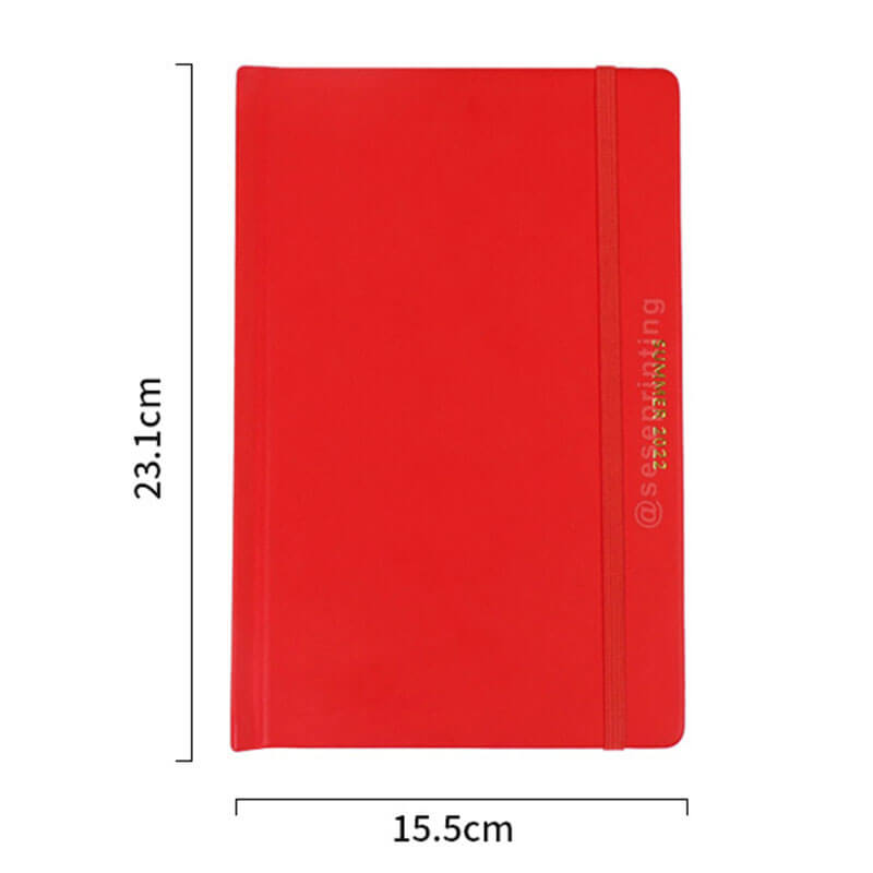 Hardcover PU Leather Diary Custom Daily Life Planner Printing 6