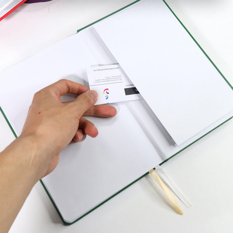 Hardcover PU Leather Diary Custom Daily Life Planner Printing 9