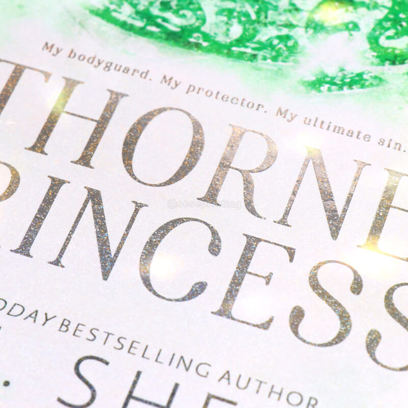 Published Special Edition Romance Book Printing with Sprayed Edges 8