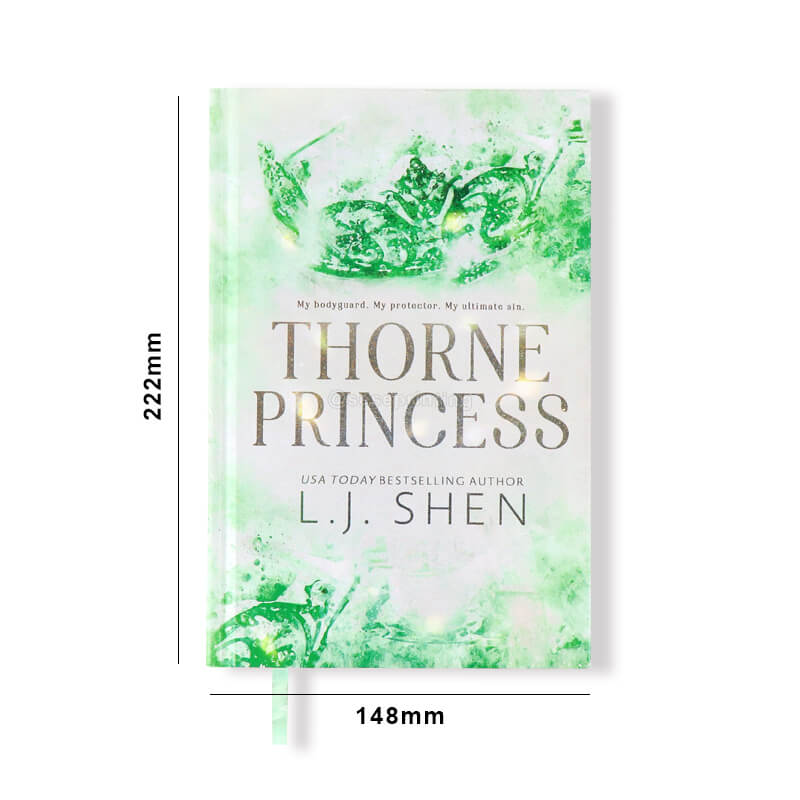 Published Special Edition Romance Book Printing with Sprayed Edges 6