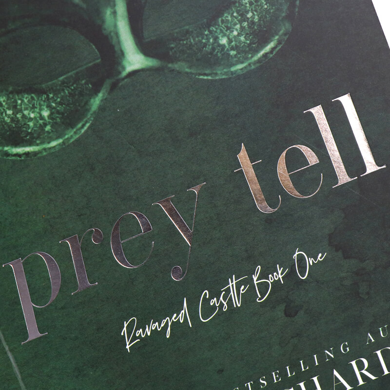 Custom Special Edition Paperback Book Printed with Sprayed Edges 8