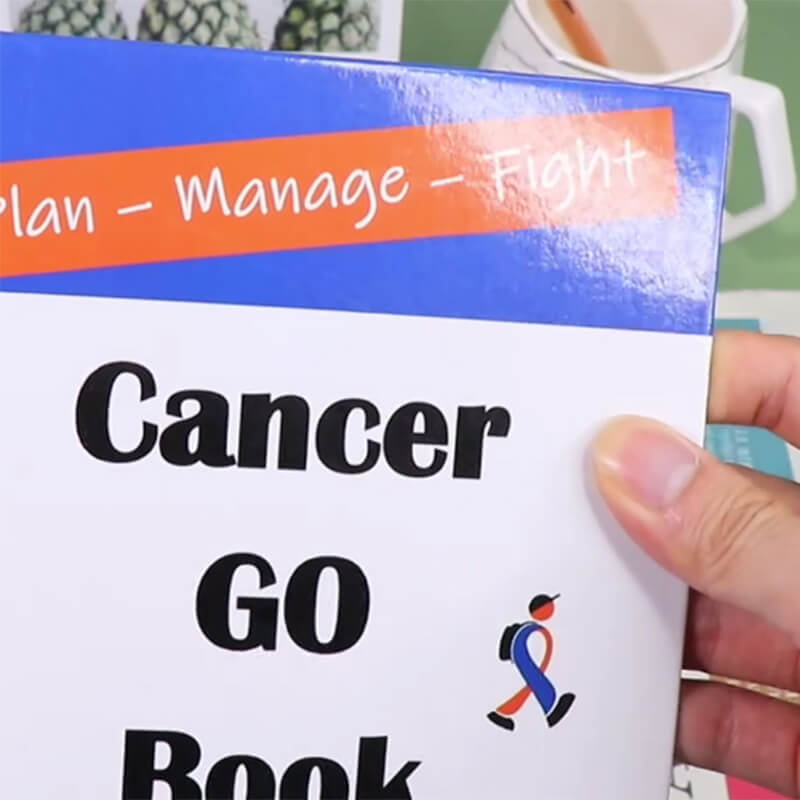 Printing Hardcover Spiral Weekly Companion Planner for Patients 8