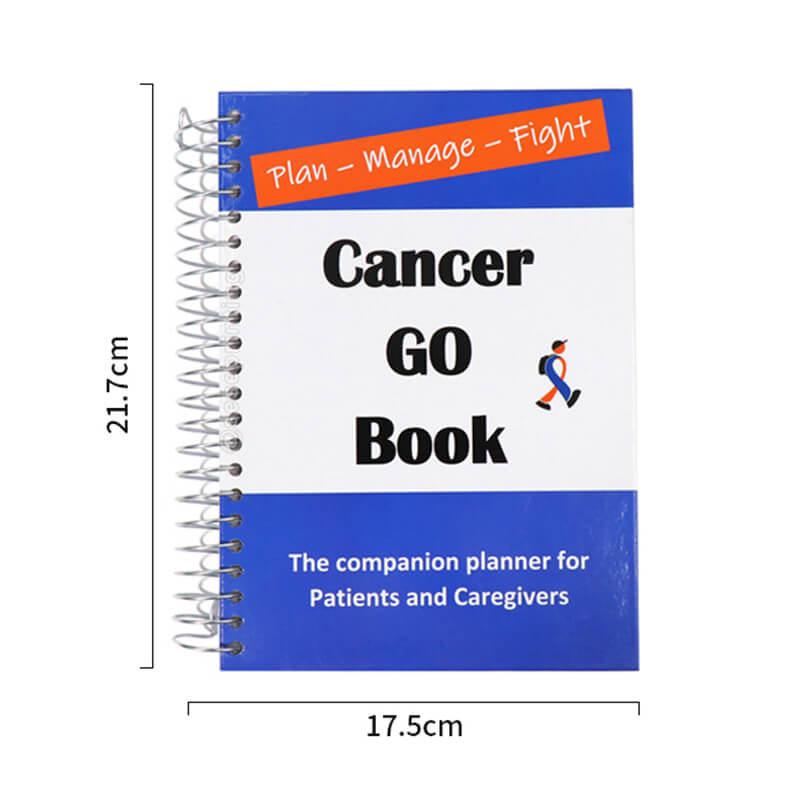 Printing Hardcover Spiral Weekly Companion Planner for Patients 6