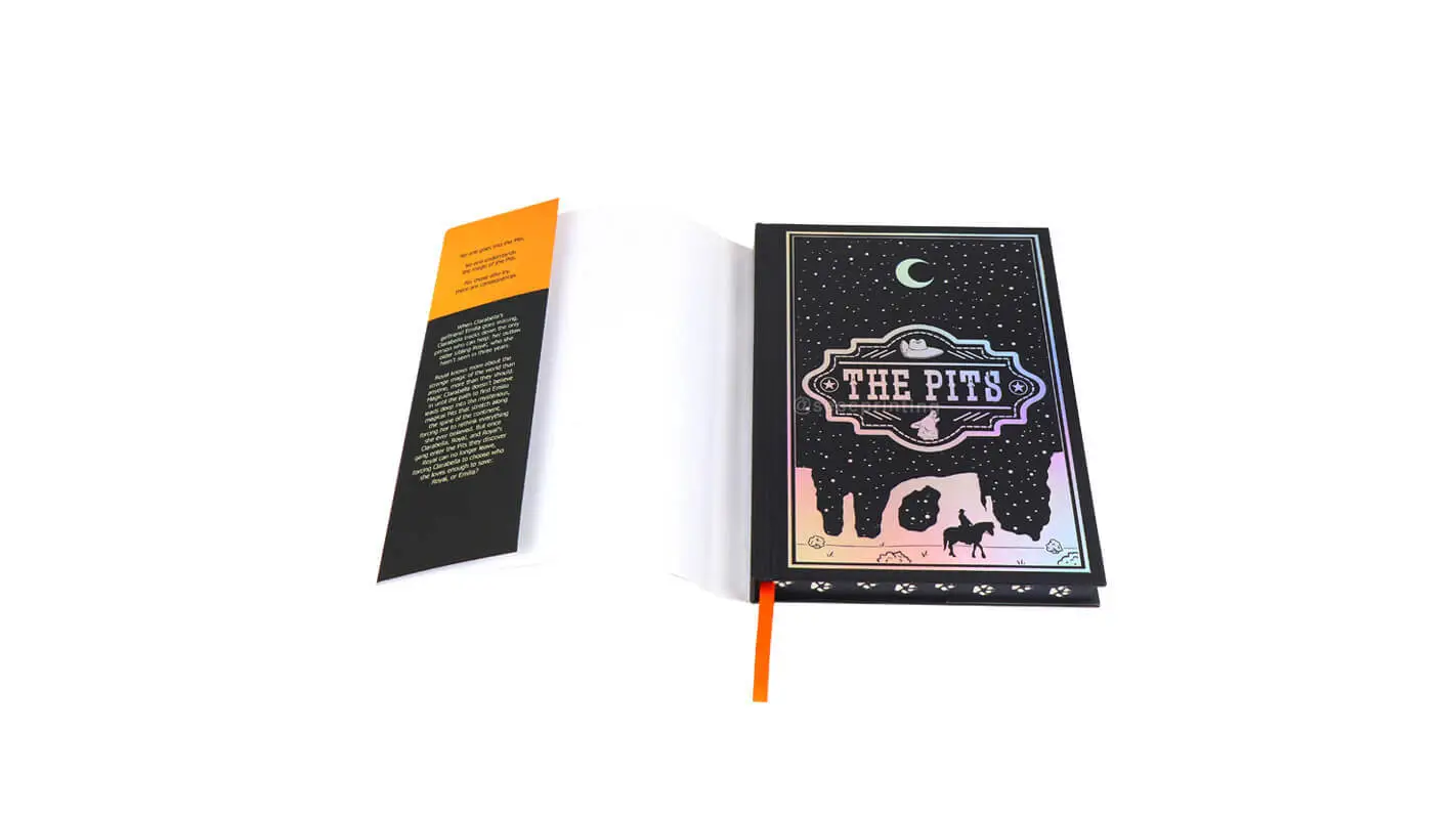 Book Printing Services Hardcover Collector Novel with Sprayed Edge 1