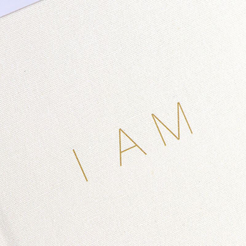 Custom Linen Fabric Hardcover Daily Affirmation Journal Printing 8