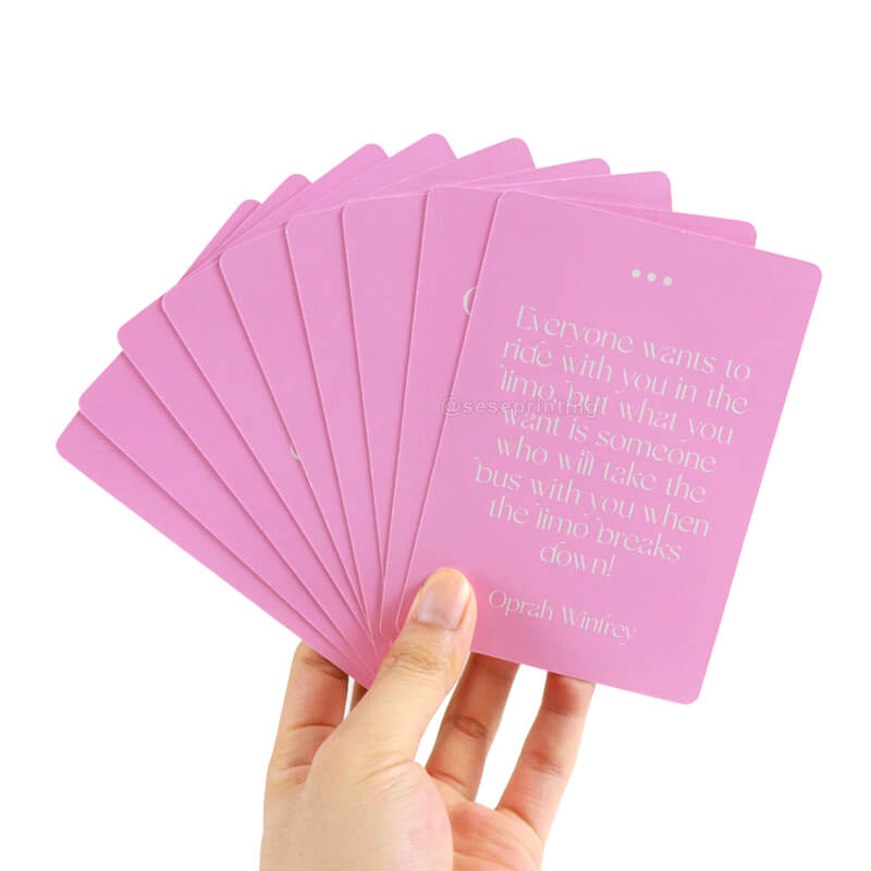 Affirmation Cards Printing Inspirational Quote Positive Card 9