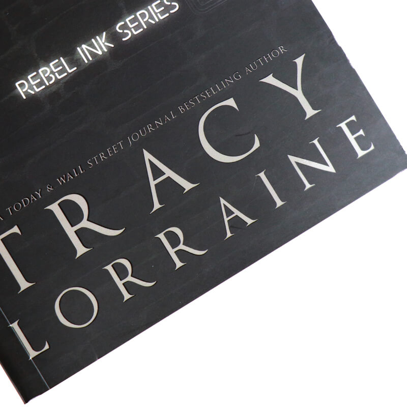 Custom Foil Paperback Book Printed with Sprayed Colorful Edges 9