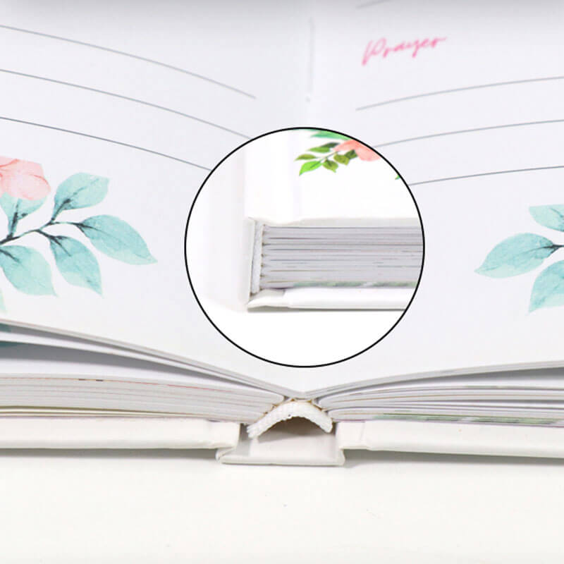 Custom Printing Hardcover Bible Reading Journal with Stickers 10