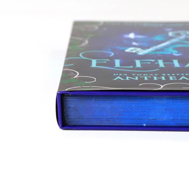 Sprayed Edges Novel with Color Illustration Pages and Dust Jackets 11