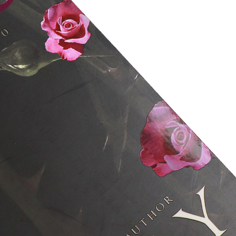 Spot UV on Paperback Book Printing Custom Sprayed Edges 9