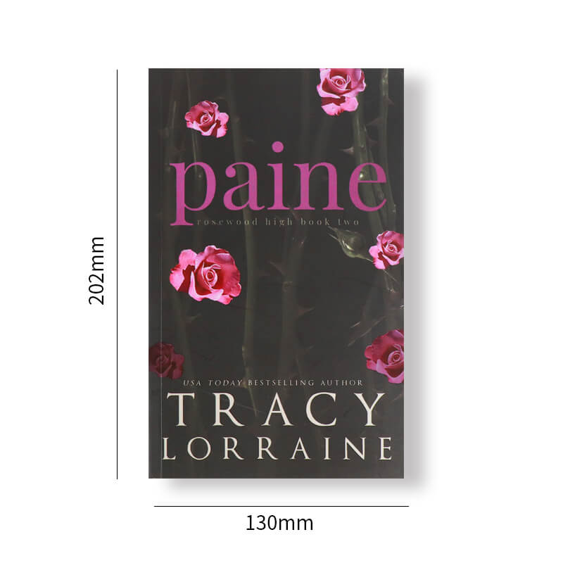 Spot UV on Paperback Book Printing Custom Sprayed Edges 7