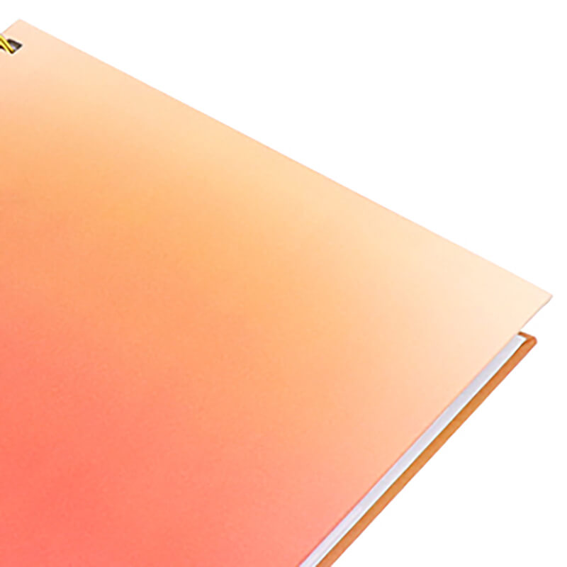 Personalised Journals Hardcover Gold Spiral Planner Printing 8