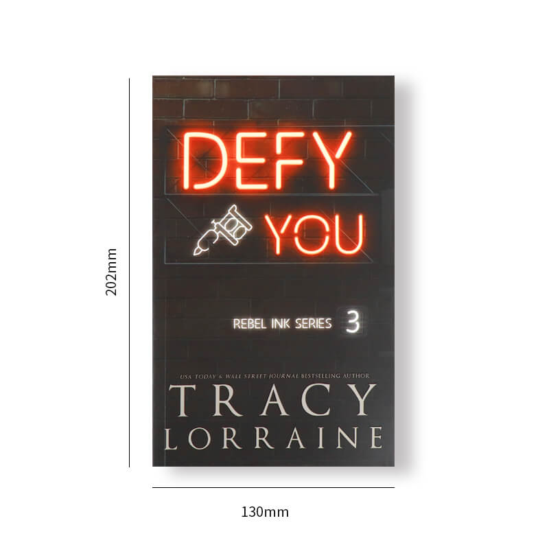 Special Edition Book Printing Paperback Novels with Sprayed Edges 6