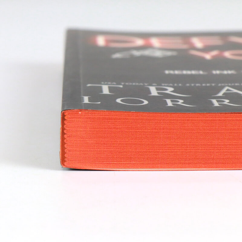 Special Edition Book Printing Paperback Novels with Sprayed Edges 10
