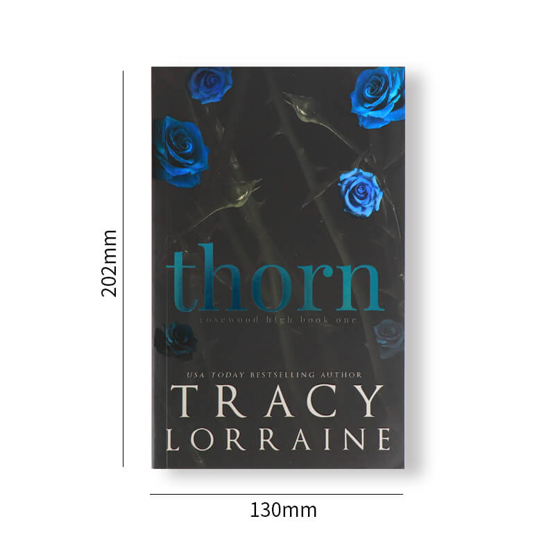 Spot UV Coating Special Edition Paperback Novel with Sprayed Edges 6