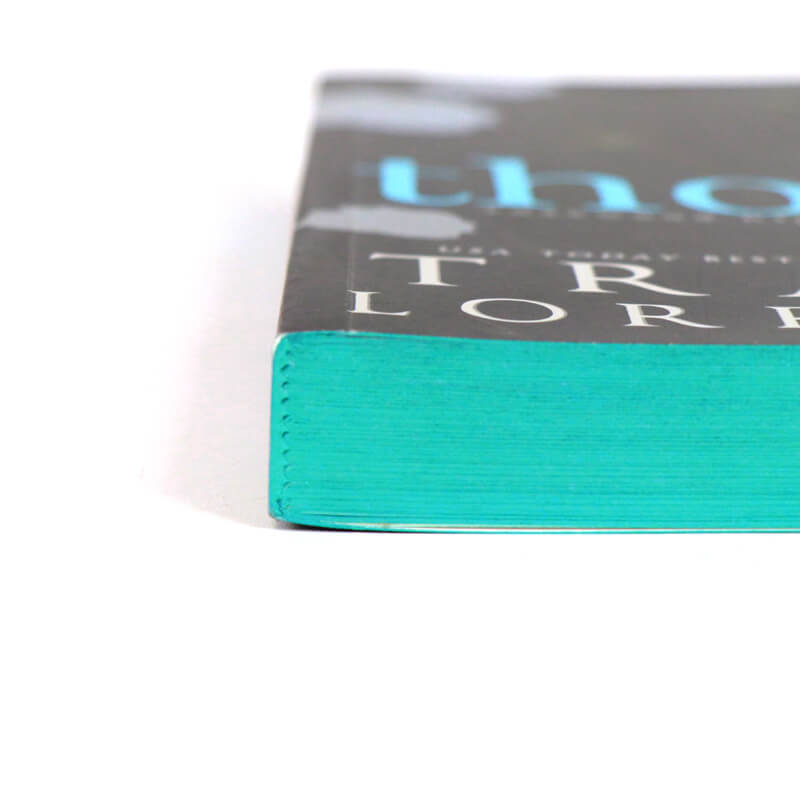 Spot UV Coating Special Edition Paperback Novel with Sprayed Edges 10