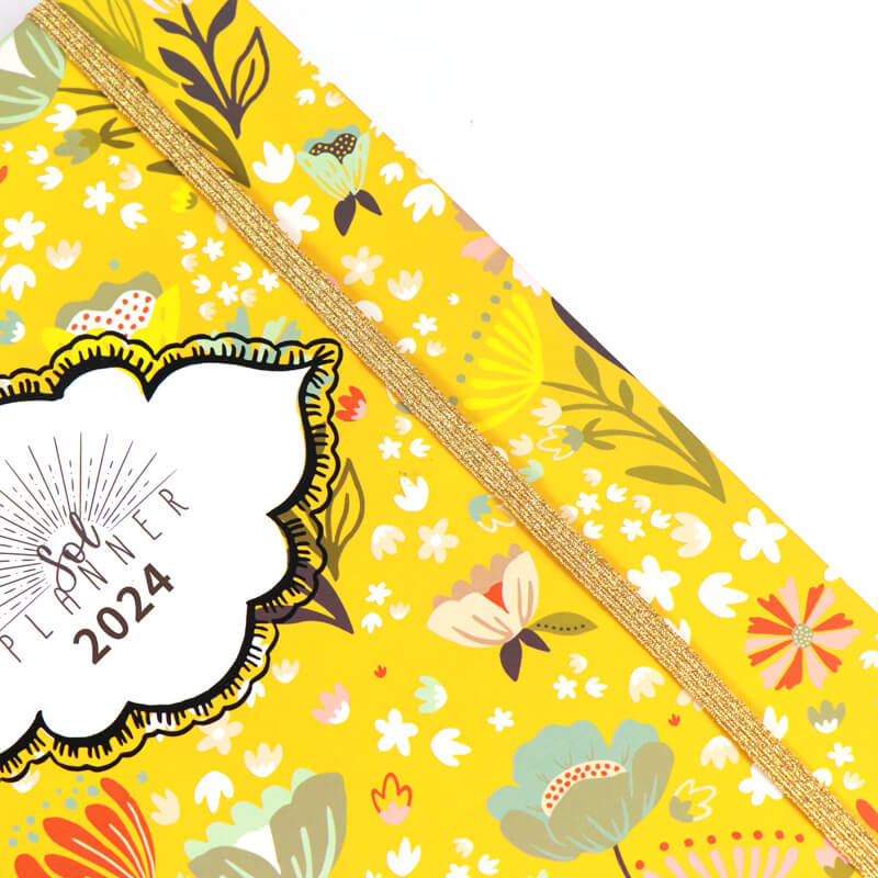 Custom Journals Printing Hardcover Spiral Weekly Planner Notebook 8