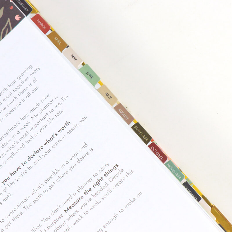 Custom Journals Printing Hardcover Spiral Weekly Planner Notebook 10