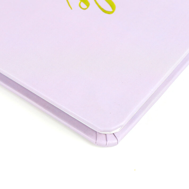 Custom Size Hardcover Notebook Gold Foil Logo Journal Printing 9