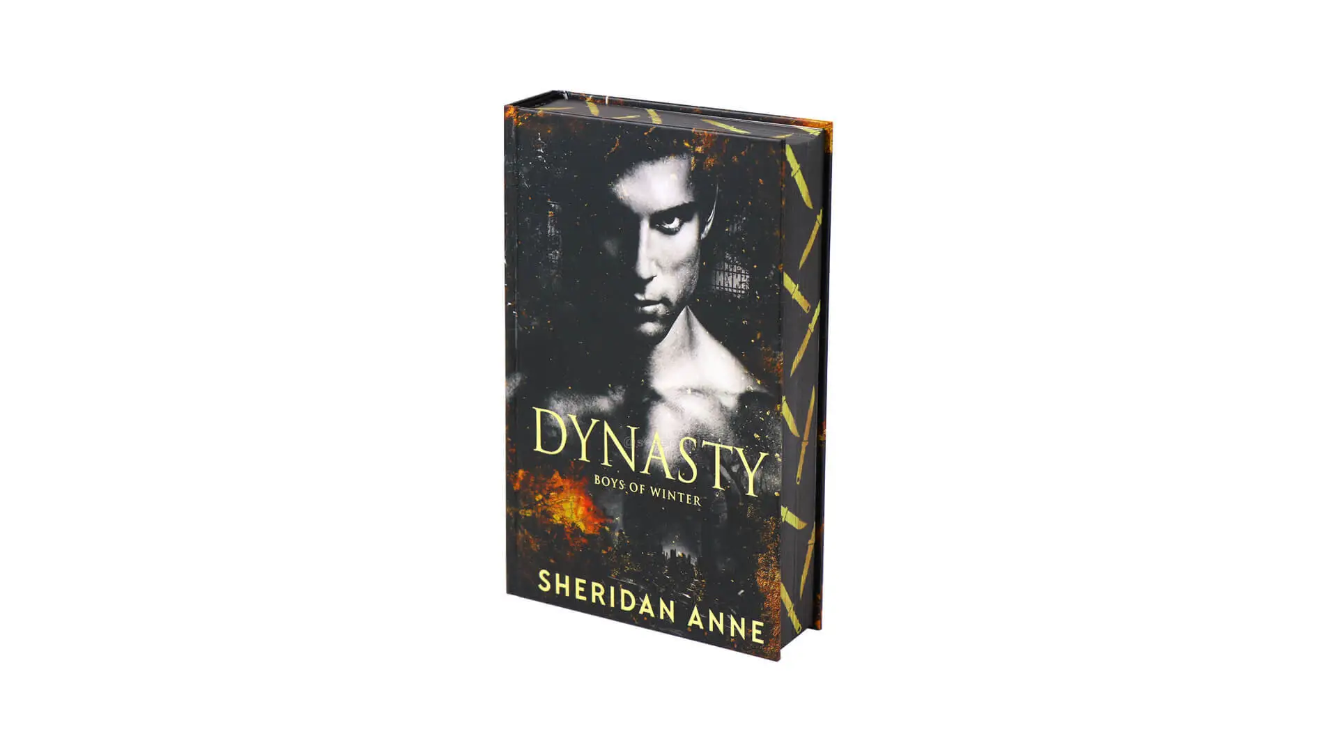 Hardback Novel with Sprayed Edges and Foiled Lettering on the Cover 1