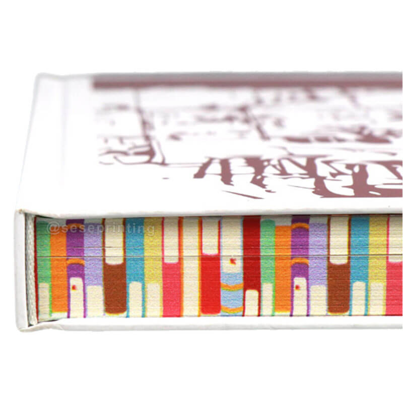 Special Edition Magic Novels Printing Stenciled Edges and Endpapers 12