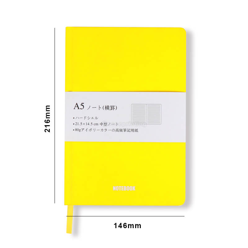 Custom Printing Soft-Touch Matte Cover Journal Writing Notebooks 6