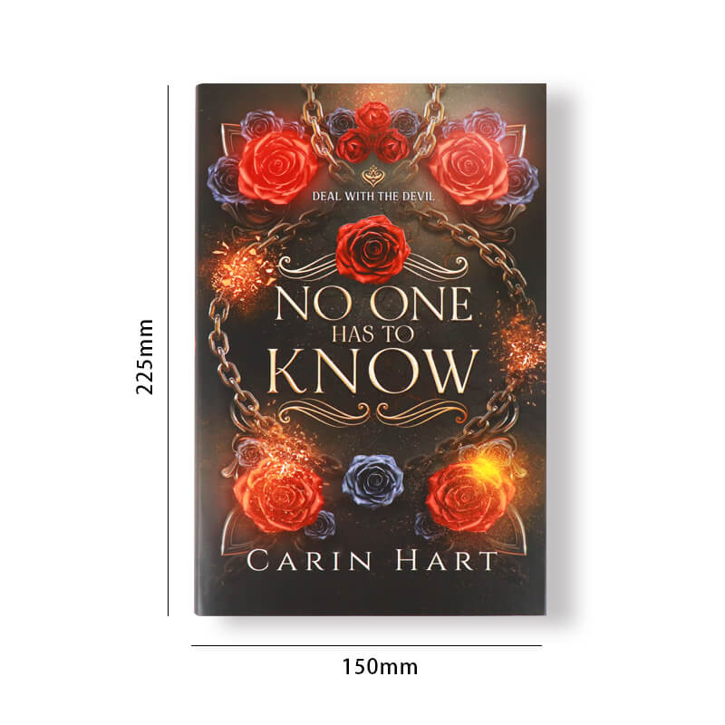 Foil Hardback Book with Endpapers/Dust Jackets and Sprayed Edges 6