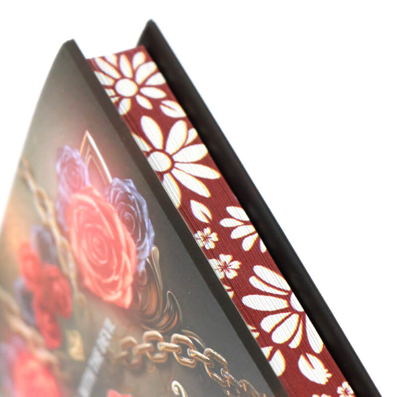 Foil Hardback Book with Endpapers/Dust Jackets and Sprayed Edges 11