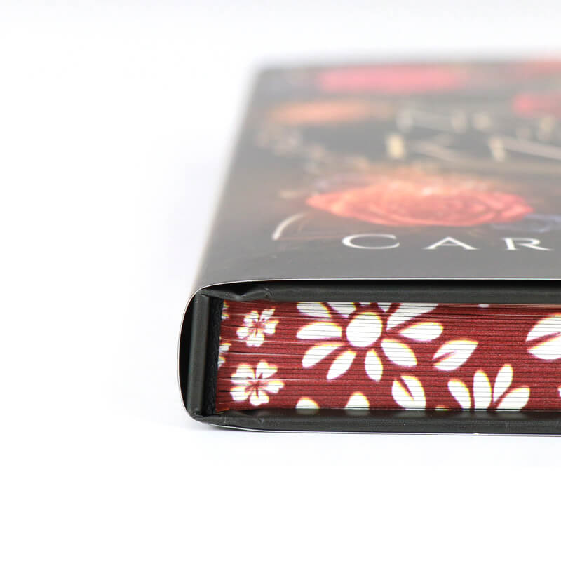 Foil Hardback Book with Endpapers/Dust Jackets and Sprayed Edges 12