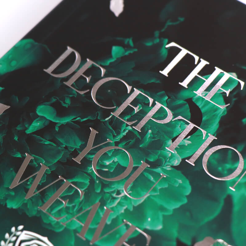 ​Foil Cover Paperback Fiction Book Printing with Sprayed Edges 8