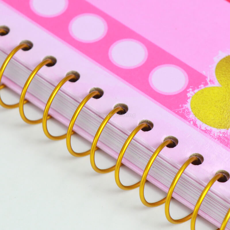 Custom Hardcover Spiral Bound Journal Personalized Planner Printing 9