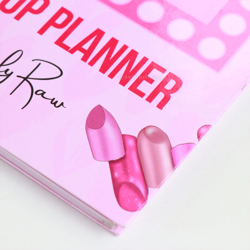 Custom Hardcover Spiral Bound Journal Personalized Planner Printing 8