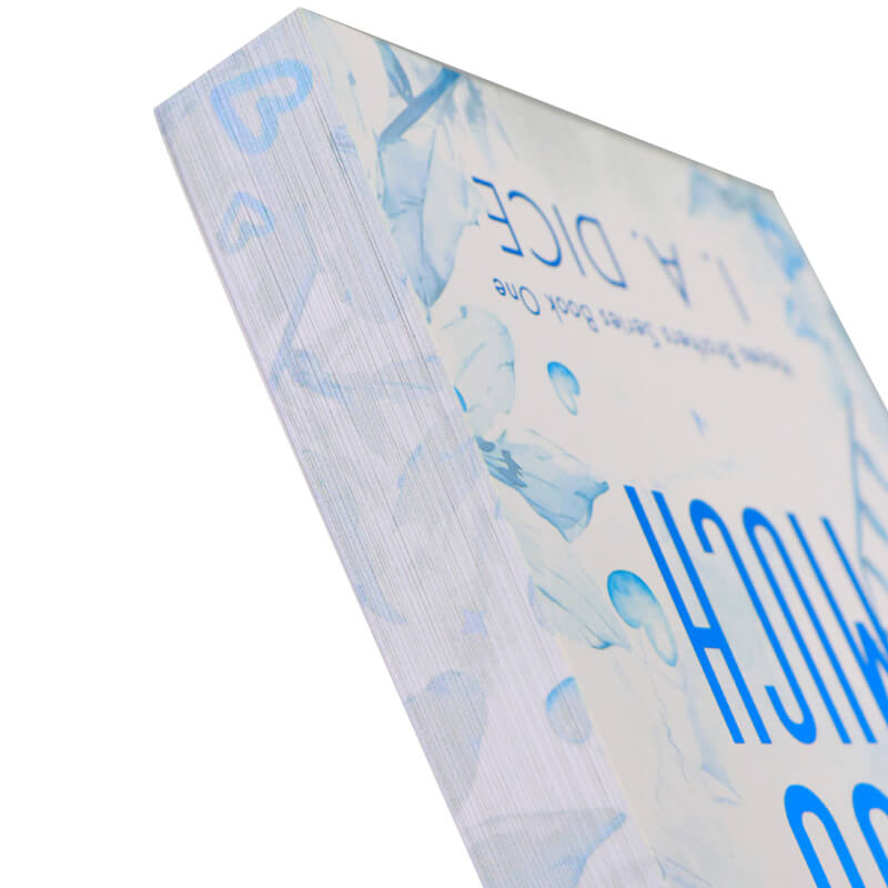 Paperback Books Series Printing with Sprayed Edge and Foil Cover 9