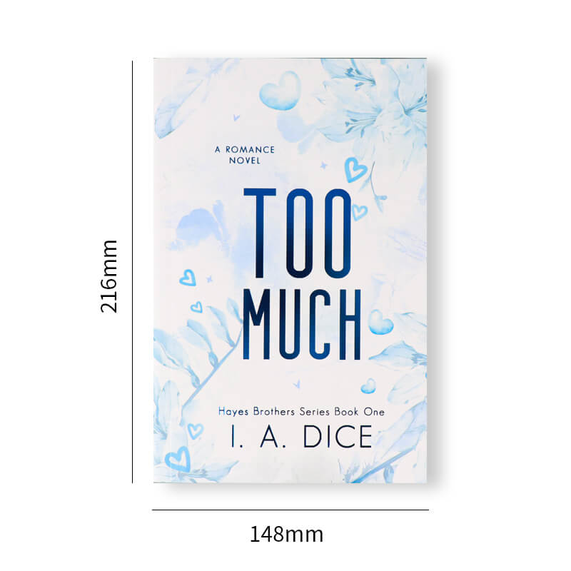 Paperback Books Series Printing with Sprayed Edge and Foil Cover 6