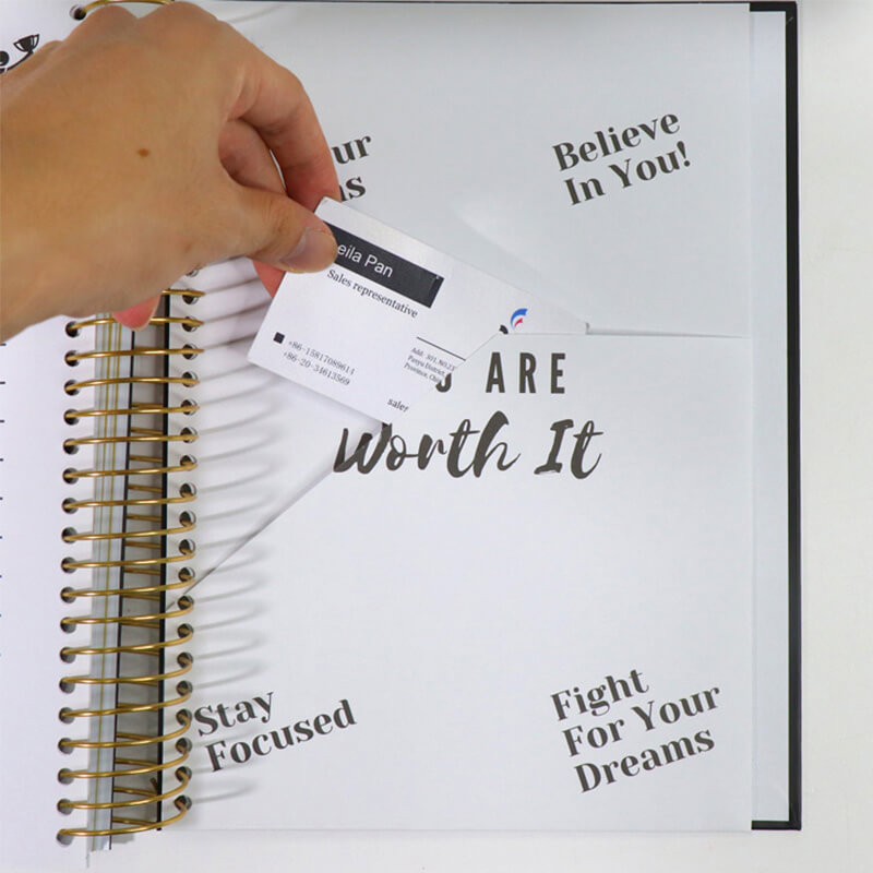 Personalized Agendas Spiral Planner Action Journal Printing 8