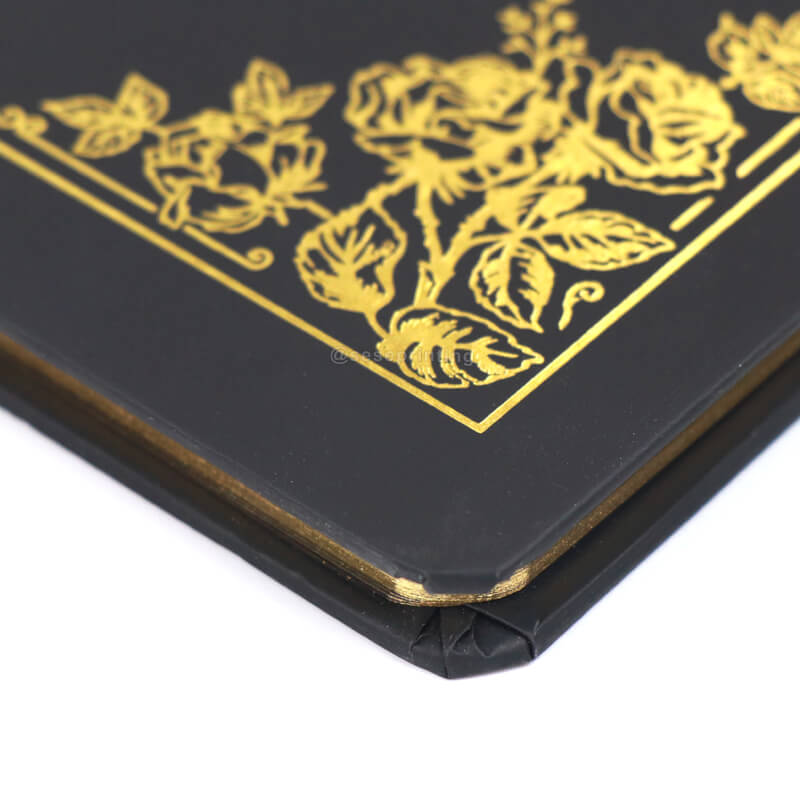 Personalized Journal Printing Gold Foil Cover and Gilded Edges 10