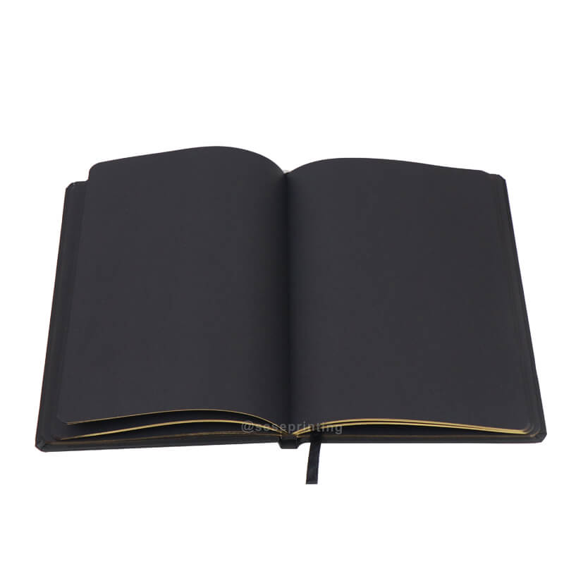 Personalized Journal Printing Gold Foil Cover and Gilded Edges 7