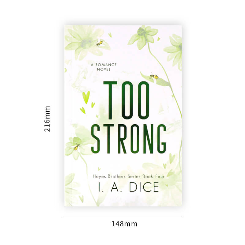 Printing Foiled Cover and Sprayed Edges on Paperback Fiction Book 6