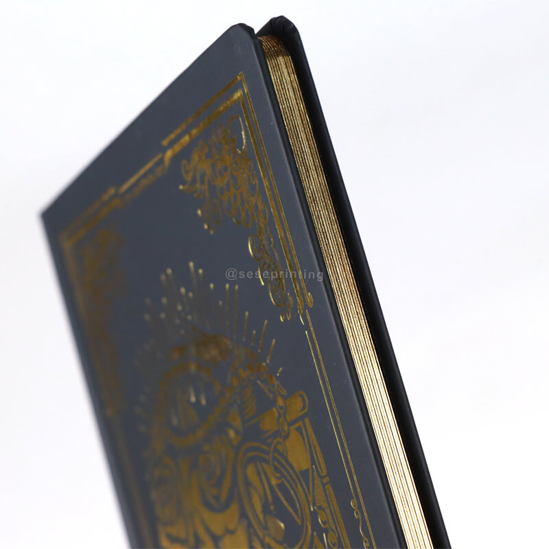 Personalized Planner Foil Stamping Journal Printing Gold Edges 10