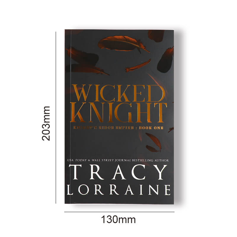 Printing Special Edition Version Paperback Book with Sprayed Edges 6