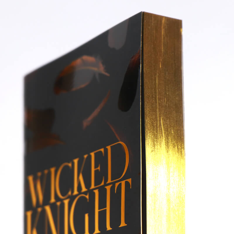 Printing Special Edition Version Paperback Book with Sprayed Edges 10