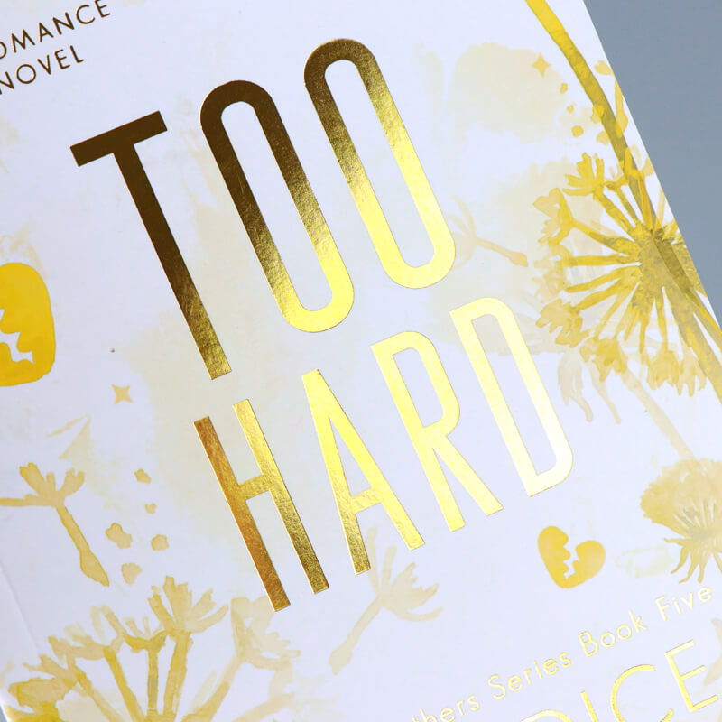 Foil Stamping Special Edition Paperback Novels with Sprayed Edges 8