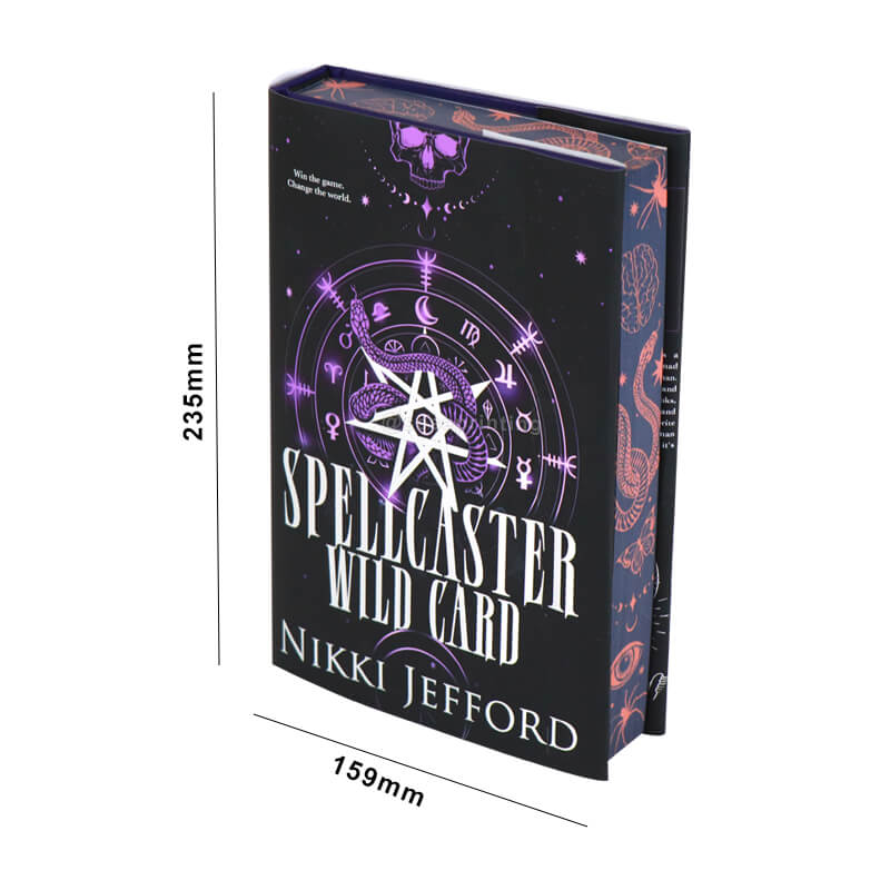 Special Edition Hardcover Novels Printing with Stenciled Edges 6