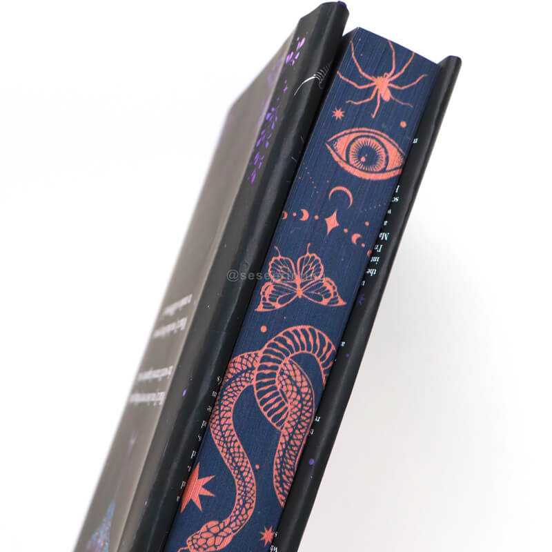 Special Edition Hardcover Novels Printing with Stenciled Edges 11