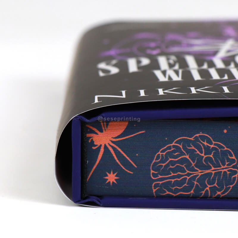 Special Edition Hardcover Novels Printing with Stenciled Edges 12