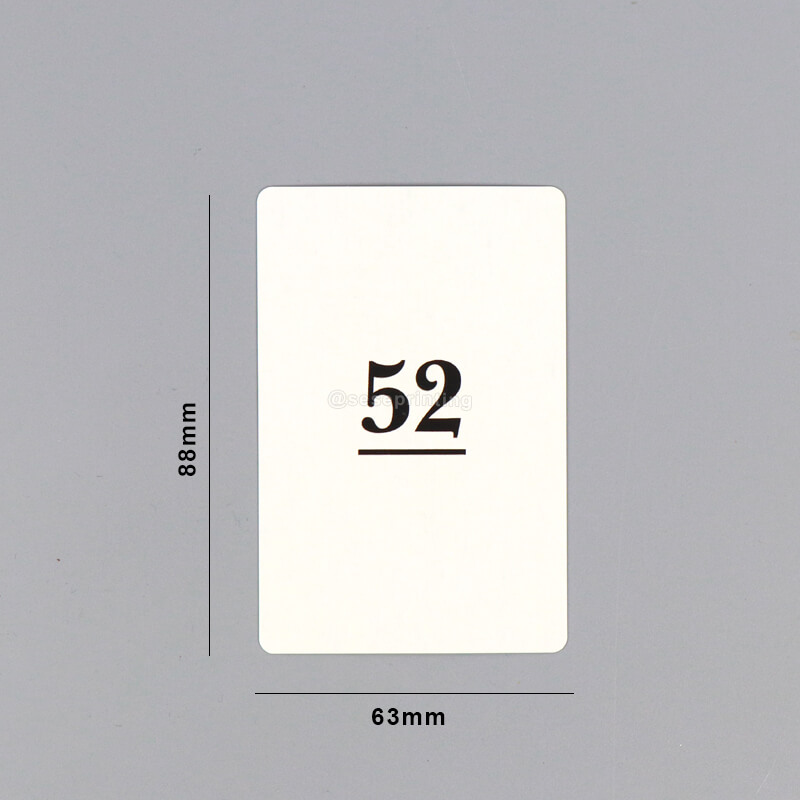 High Quality Deck of Cards Custom Print Luxury Playing Card Game 7